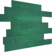 PX WALL selbstklebender Holz-Wandbelag C13 dunkelgrün gebürstet