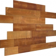 PX WALL selbstklebender Holz Wandbelag C32 Haselbraun gebürstet